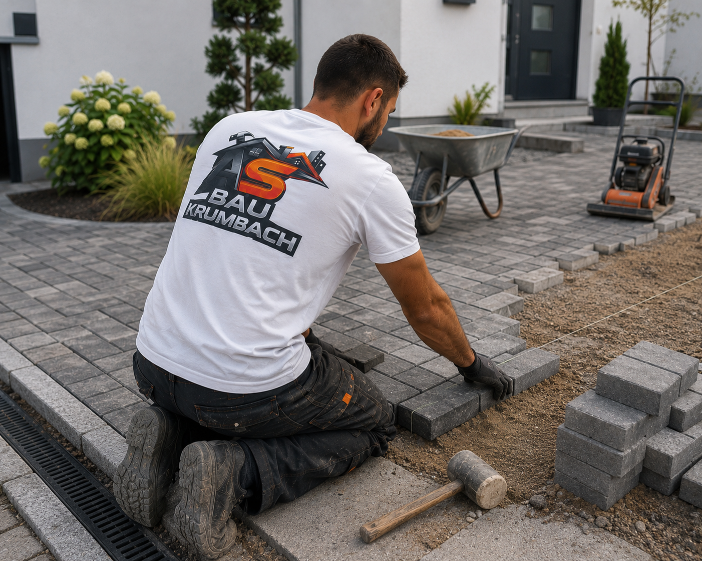 AS Bau Krumbach Pflasterarbeiten